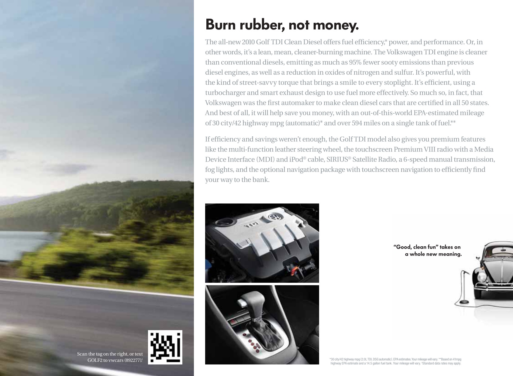 2010 VW Golf Brochure Page 8